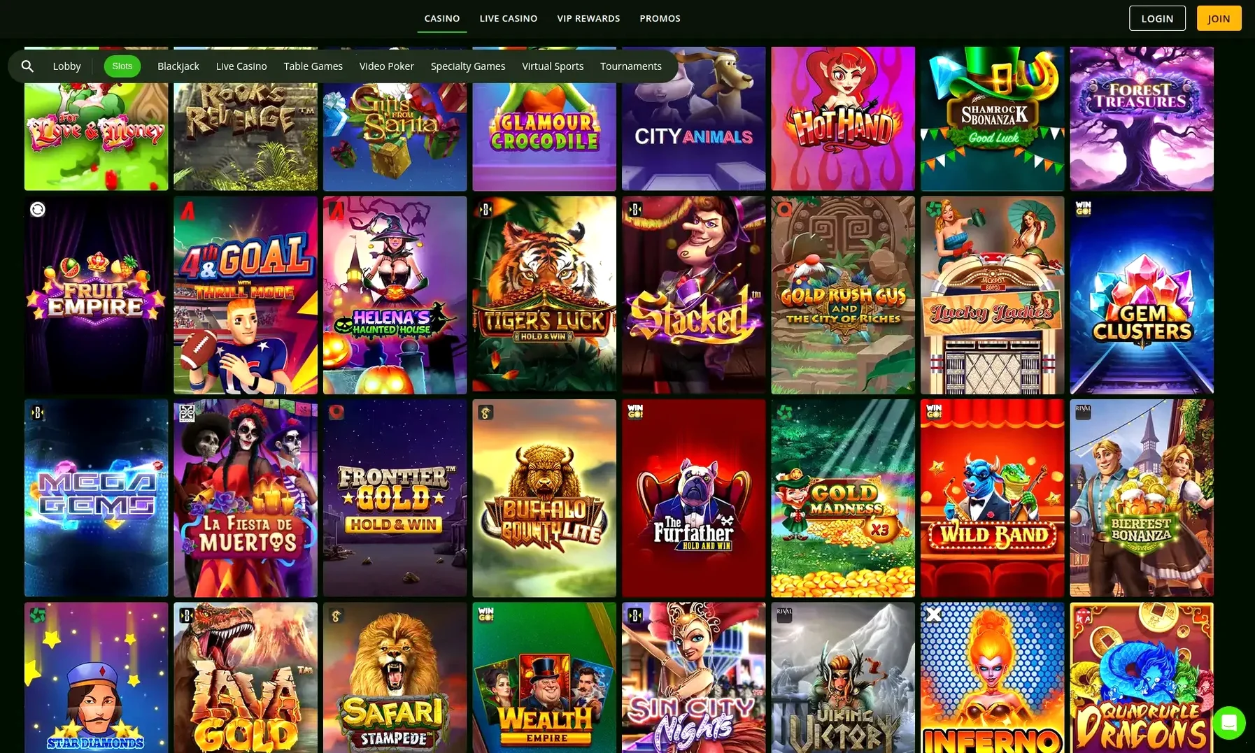 Fugu Casino Spielangebot